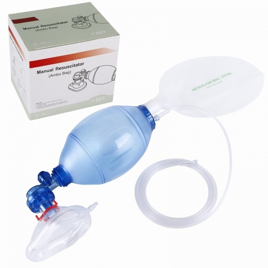 Medical PVC manual resuscitator ambu bag