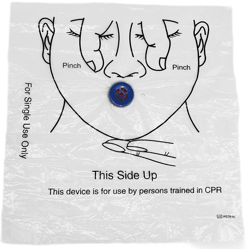 Masque de sauvetage pour écran facial CPR