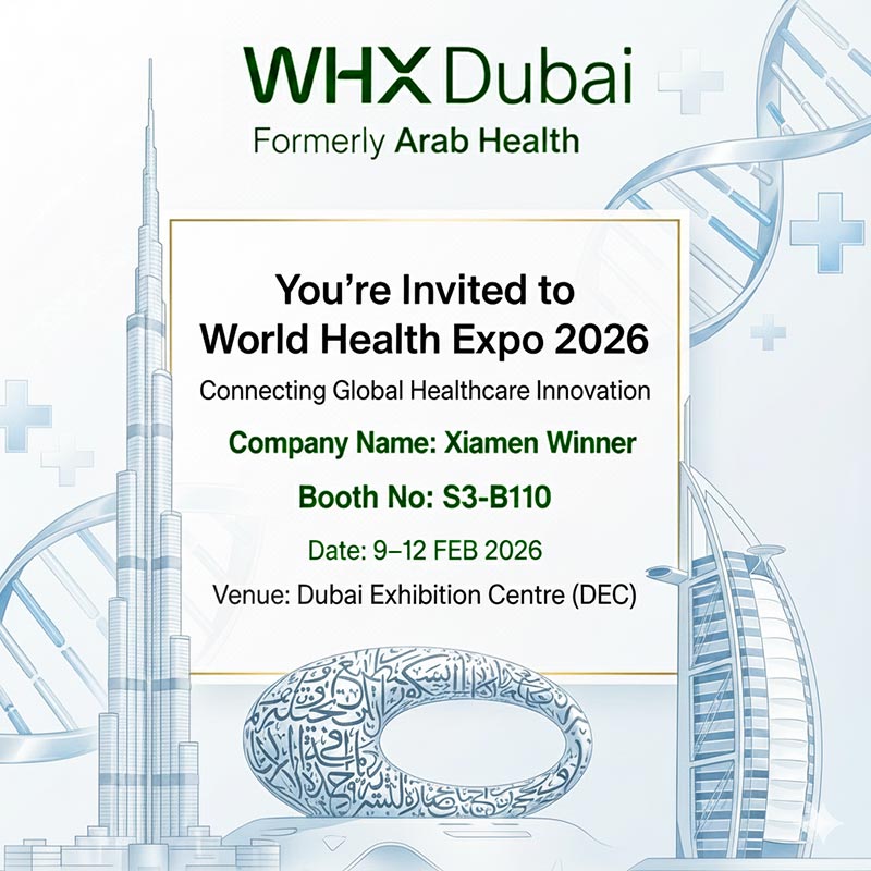 Retrouvez-nous au WHX Dubai 2026 : Soins d’urgence et respiratoires de pointe, stand S3-B110